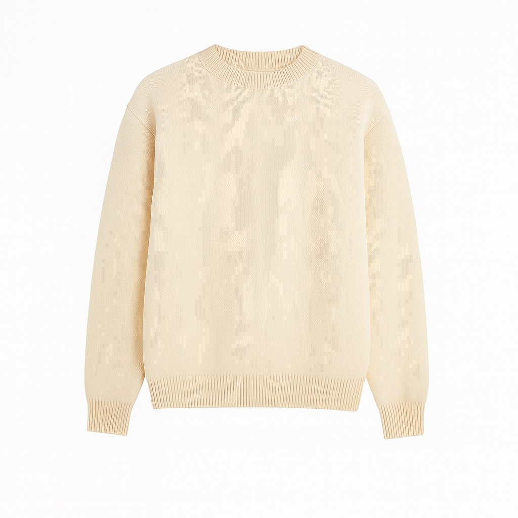 Essential knit - Buttercream